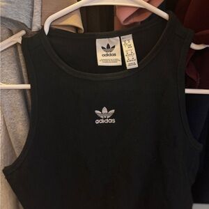 Adidas Black Sleeveless Top
